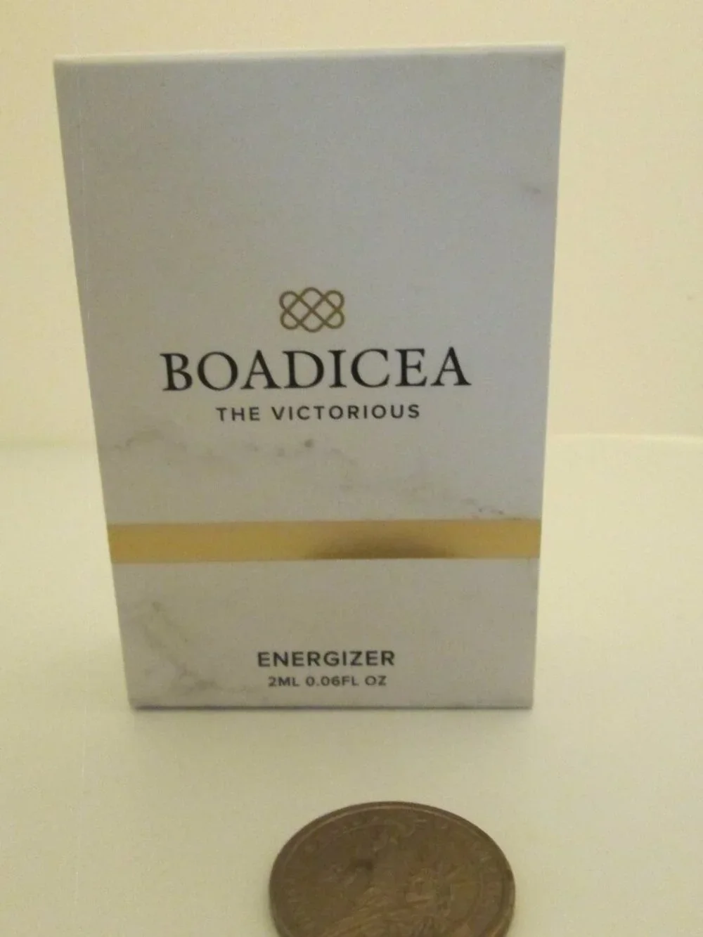So invigorating Boadicea The Victorious BTV energizer sample NIB